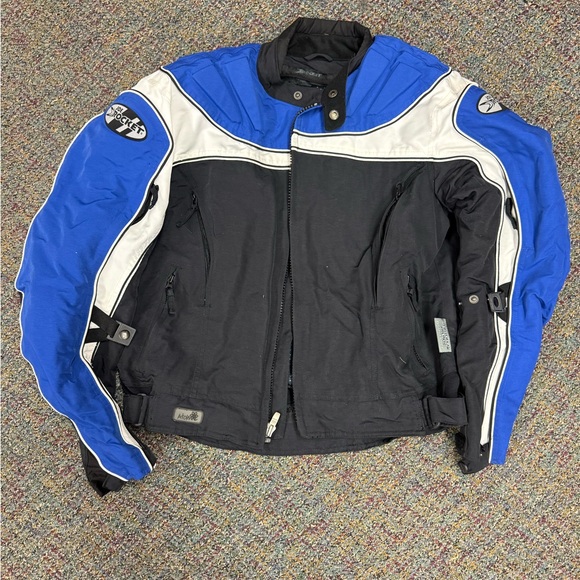 Joe Rocket Blue and Black Racing Jacket
